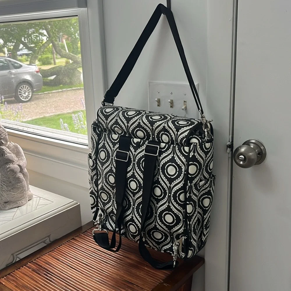 Petunia Pickle Bottom Evening in Islington Boxy Backpack/Diaper Bag,NWT